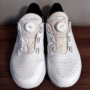 Under Armour Black and White SlipSpeed Shoes